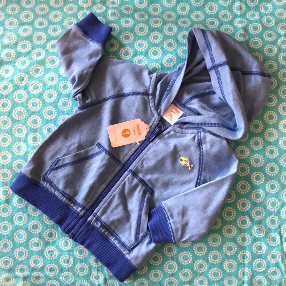 NWT Gymboree zip-up hoodie